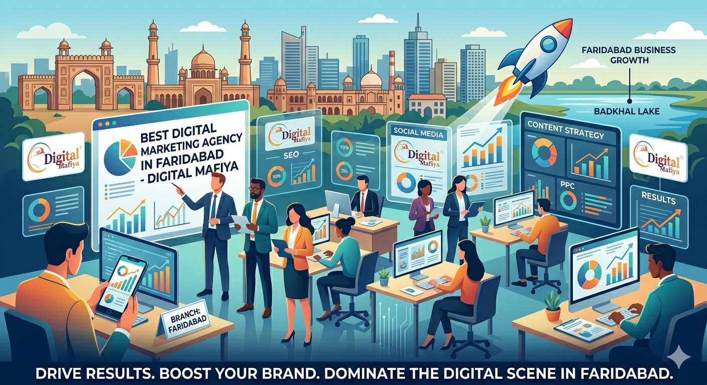 Best Digital Marketing Agency in Faridabad